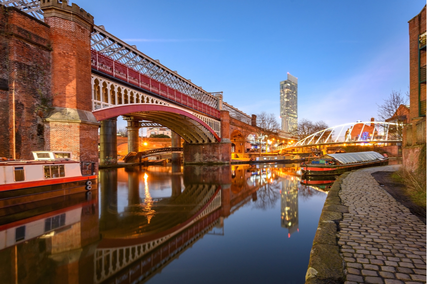 Beetham Tower Manchester United Kingdom.