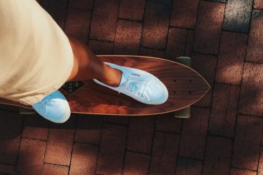 Riding Skateboard