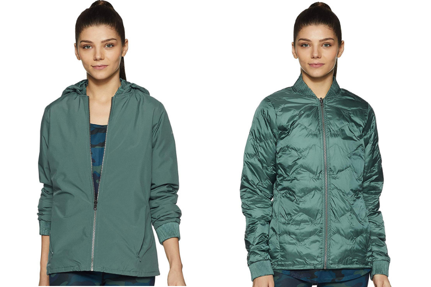 Columbia hillsdale spring reversible jacket.