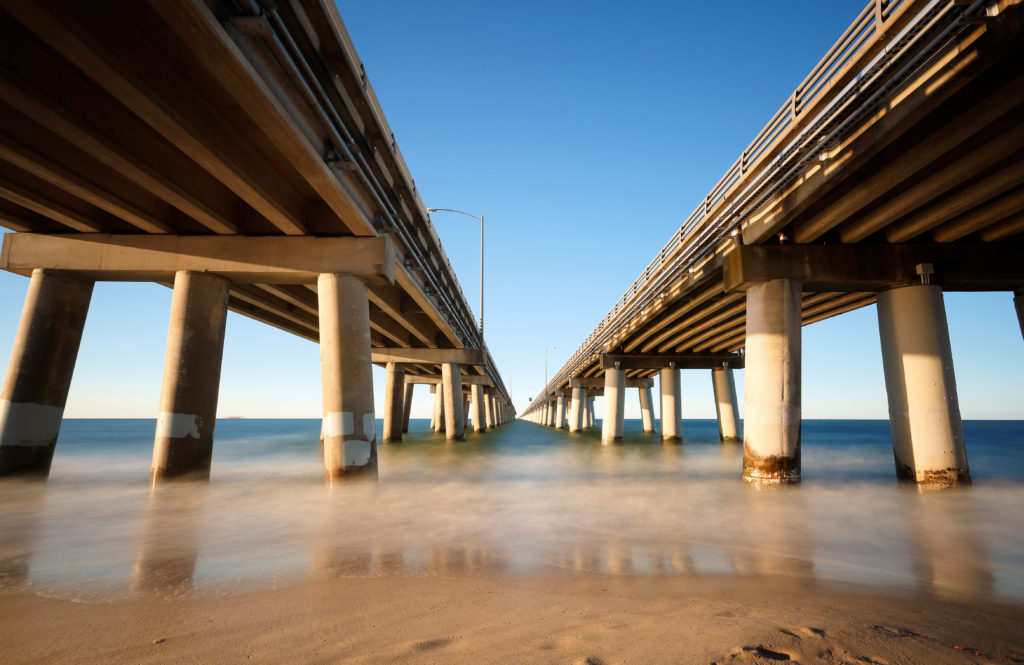 Piers at Chesapeake Beach, Virginia