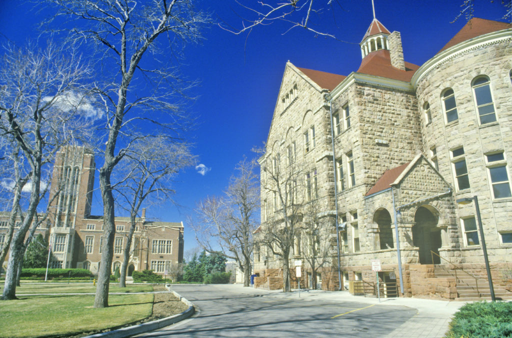 Academic building in Boulder, Colorado