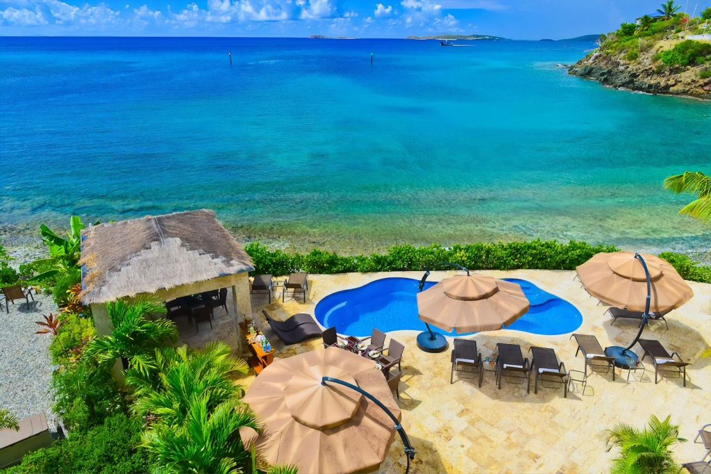 Oceanfront pool at the Sea Shore Allure