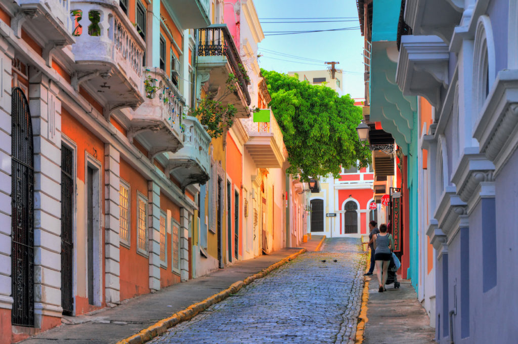 Street in San Juan, Puerto Rico