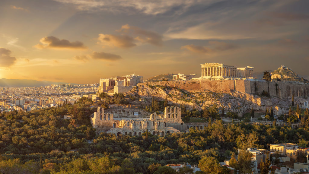 Acropolis in Athens, Greece