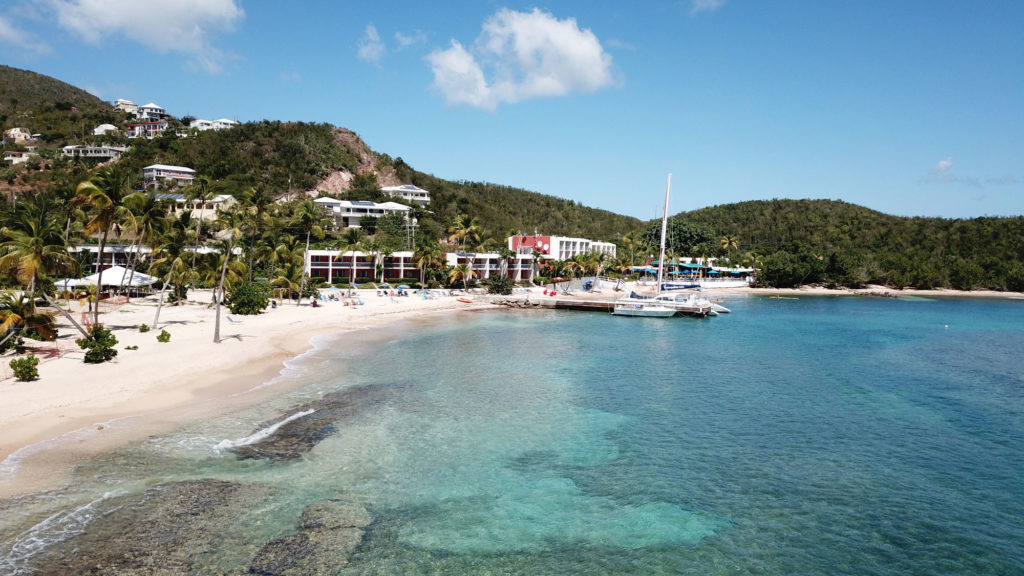 Seashore at the Bolongo Bay Beach Resort, St. Thomas