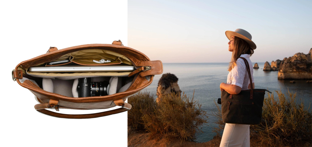 The Capri II Camera Tote from ONA