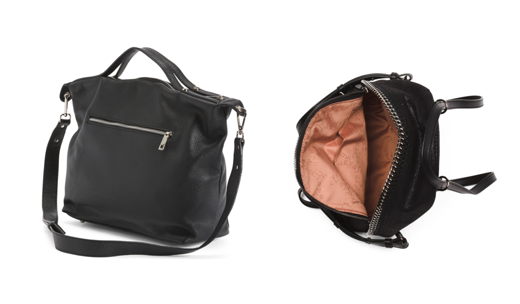 Leather cross-body bag from Laura Di Maggio