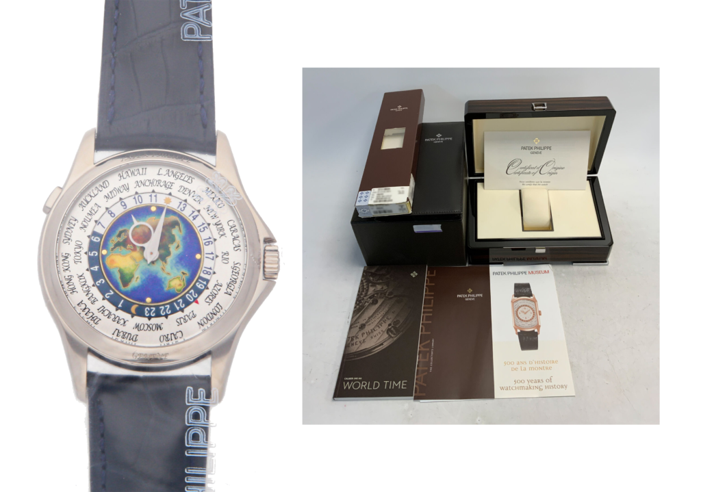 Patek Philippe Complications Annual Calendar White Gold Mens Watch