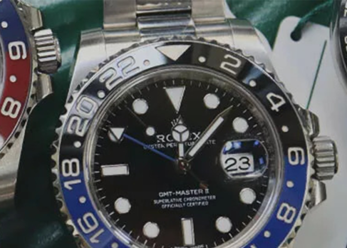 Three Rolex watches side by side