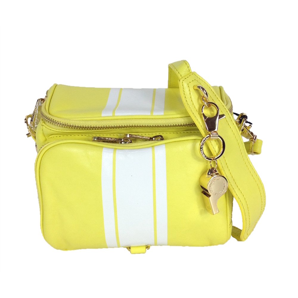 Finn Citron-Stripe Camera Bag from Cynthia Rowley